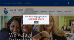 Desktop Screenshot of mountpisgahschool.org