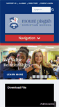 Mobile Screenshot of mountpisgahschool.org